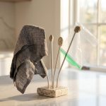 Handmade Stone Splash Drying Rack