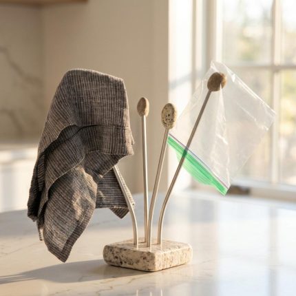 Handmade Stone Splash Drying Rack