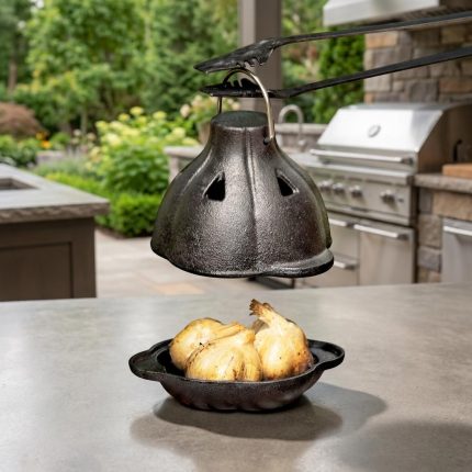 Heavy Duty Cast Iron Garlic Roaster