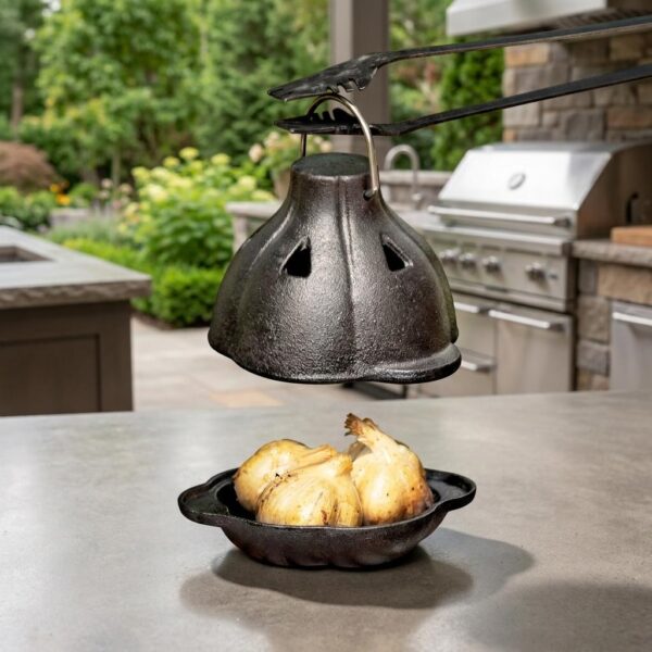 Heavy Duty Cast Iron Garlic Roaster