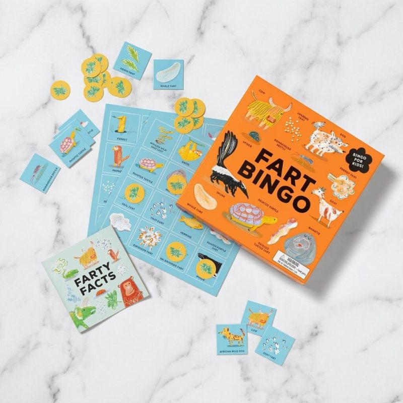 Hilarious Animal Fart Bingo Game