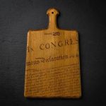 Historic Declaration Of Independence Serving Board 2