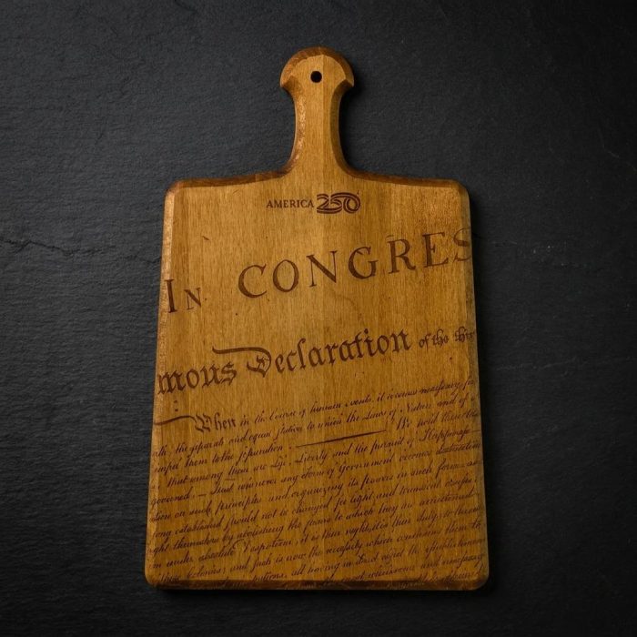 Historic Declaration Of Independence Serving Board 2