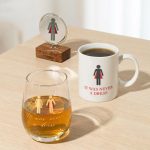 Iconic It Was Never A Dress Wine Glass 2