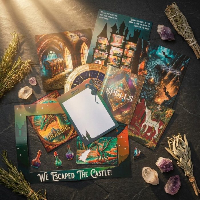 Immersive At Home Family Escape Room Dragon Escape 1