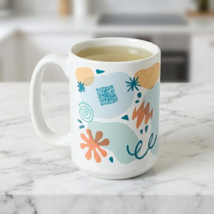 Inspiration Every Day Interactive Qr Ceramic Mug 1
