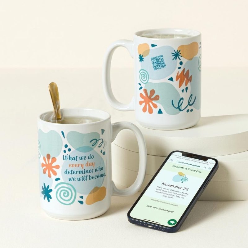 Inspiration Every Day Interactive Qr Ceramic Mug
