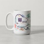 Inspirational Breast Cancer Community Of Care Qr Mug 1