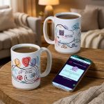 Inspirational Breast Cancer Community Of Care Qr Mug