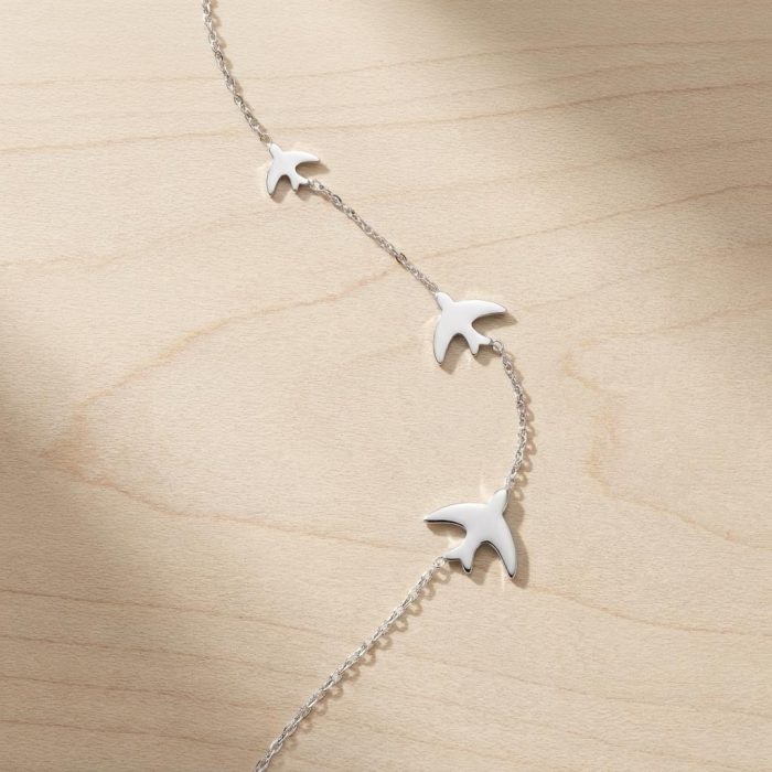 Inspirational Freedom To Fly Pendant Necklace 1