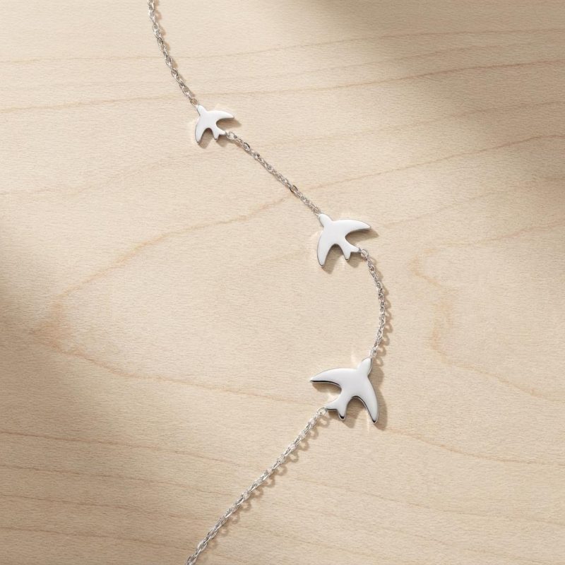Inspirational Freedom To Fly Pendant Necklace 1