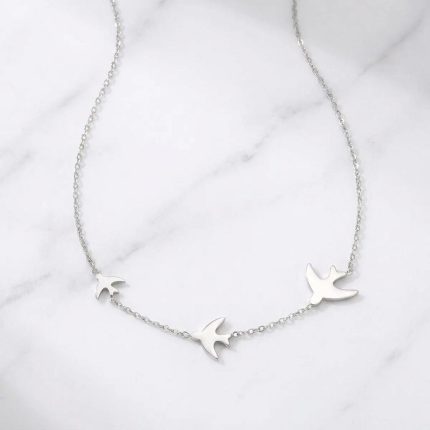 Inspirational Freedom To Fly Pendant Necklace