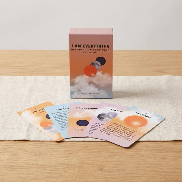 Inspiring I Am Everything Affirmation Card Deck 1