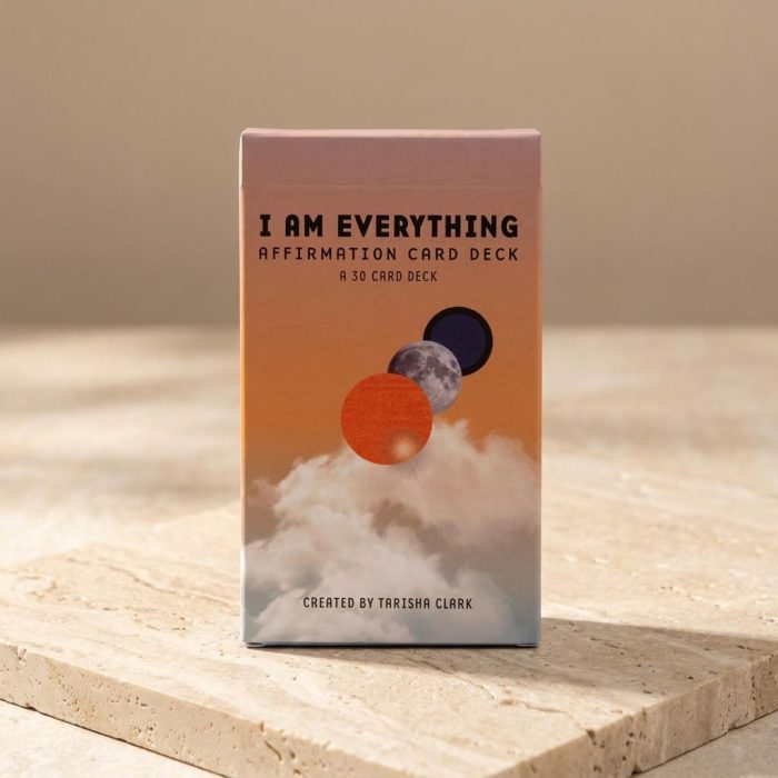 Inspiring I Am Everything Affirmation Card Deck 2