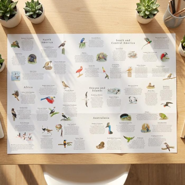 Interactive Around The World In 50 Birds Jigsaw Puzzle 2