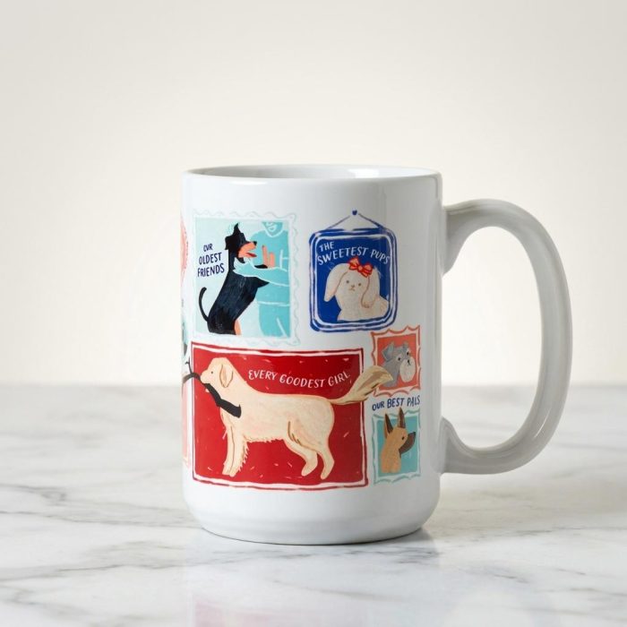Interactive Ceramic Dog Lover Qr Mug 2