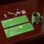 Interactive Desktop Mini Golf Game Mug