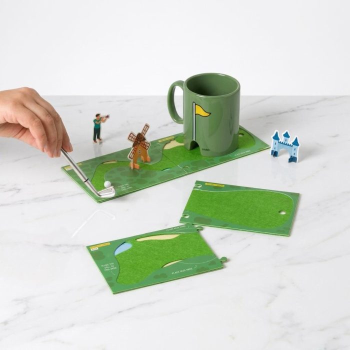 Interactive Desktop Mini Golf Game Mug 2