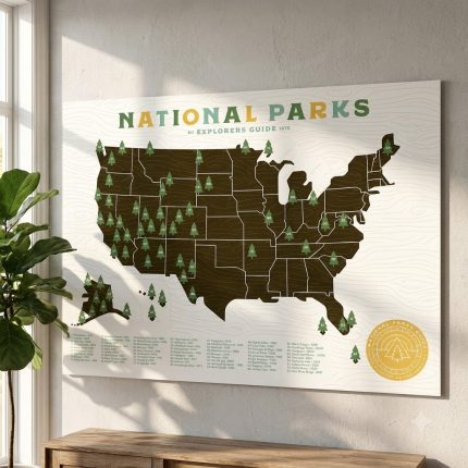 Interactive National Parks Explorer Map