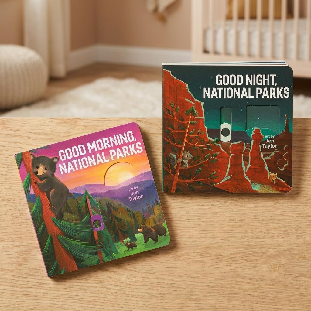 Interactive National Parks Slide-to-explore Board Book Set Interactive National Parks Slide-to-explore Board Book Set
