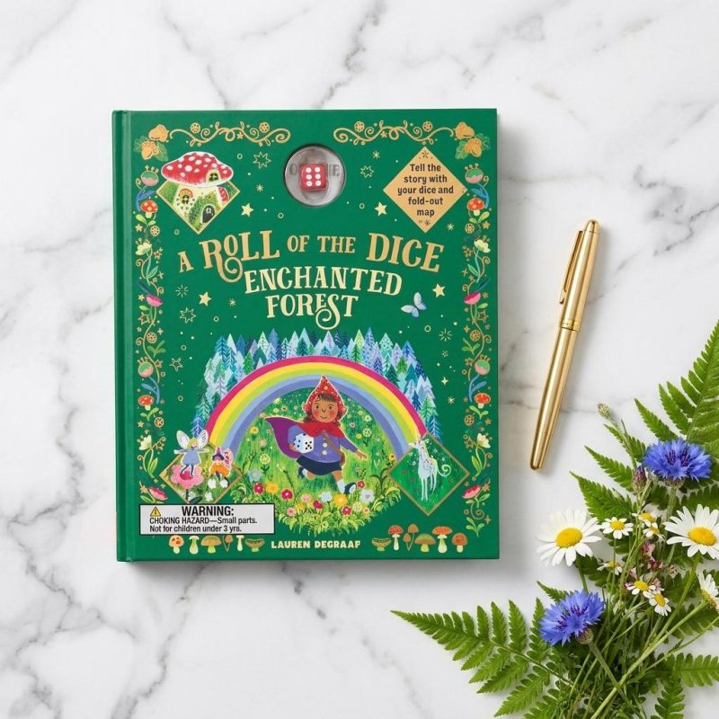 Interactive Roll To Decide Enchanted Forest Adventure Book