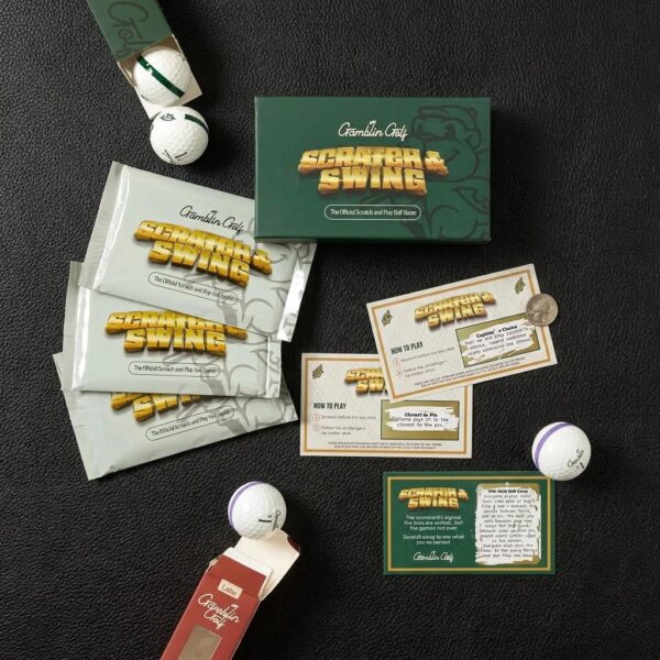 Interactive Scratch & Swing Golf Challenges 3-game Pack