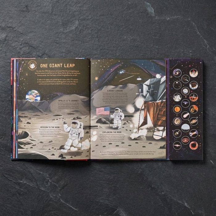 Interactive Sound Explorers Kids Book Of Space Sounds 1