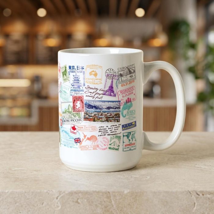 Interactive Travel The World In 365 Days Qr Mug 1