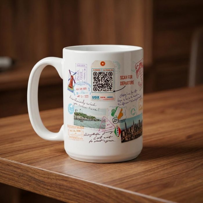 Interactive Travel The World In 365 Days Qr Mug 2