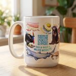 Interactive Weird Animals Qr Coffee Mug 1