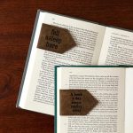 Keep Reality Away Pu Leather Magnetic Bookmark 3