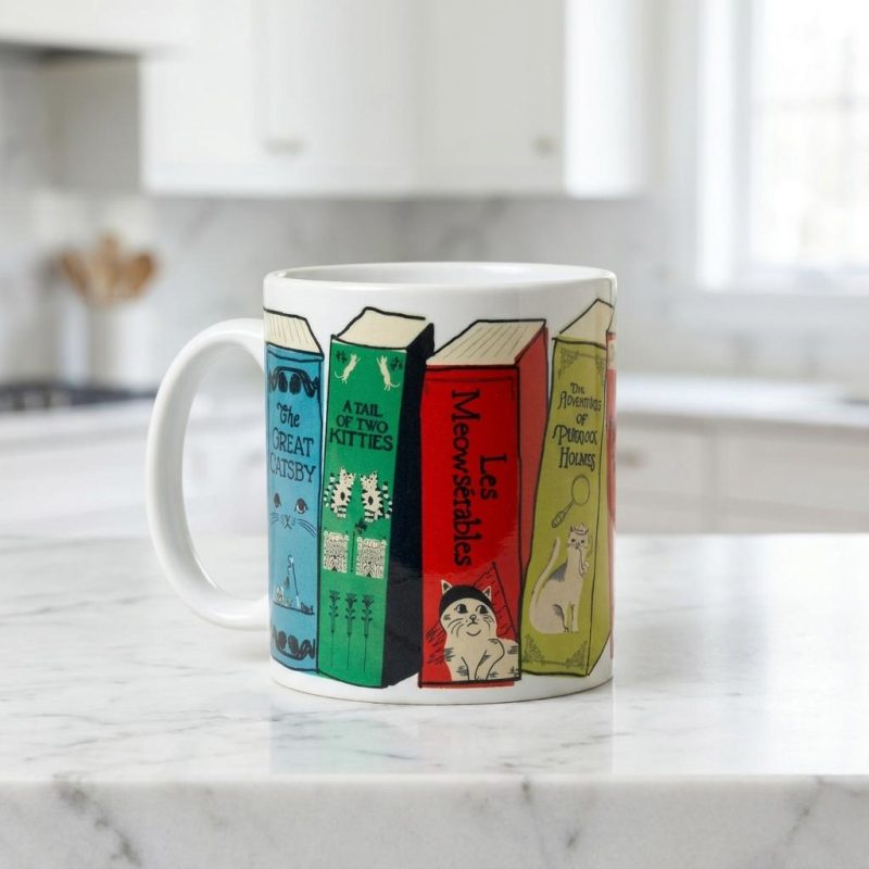 Kitterature Ceramic Cat Lover Mug 1