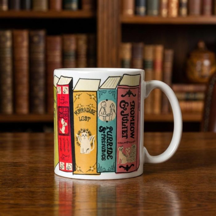 Kitterature Ceramic Cat Lover Mug 2