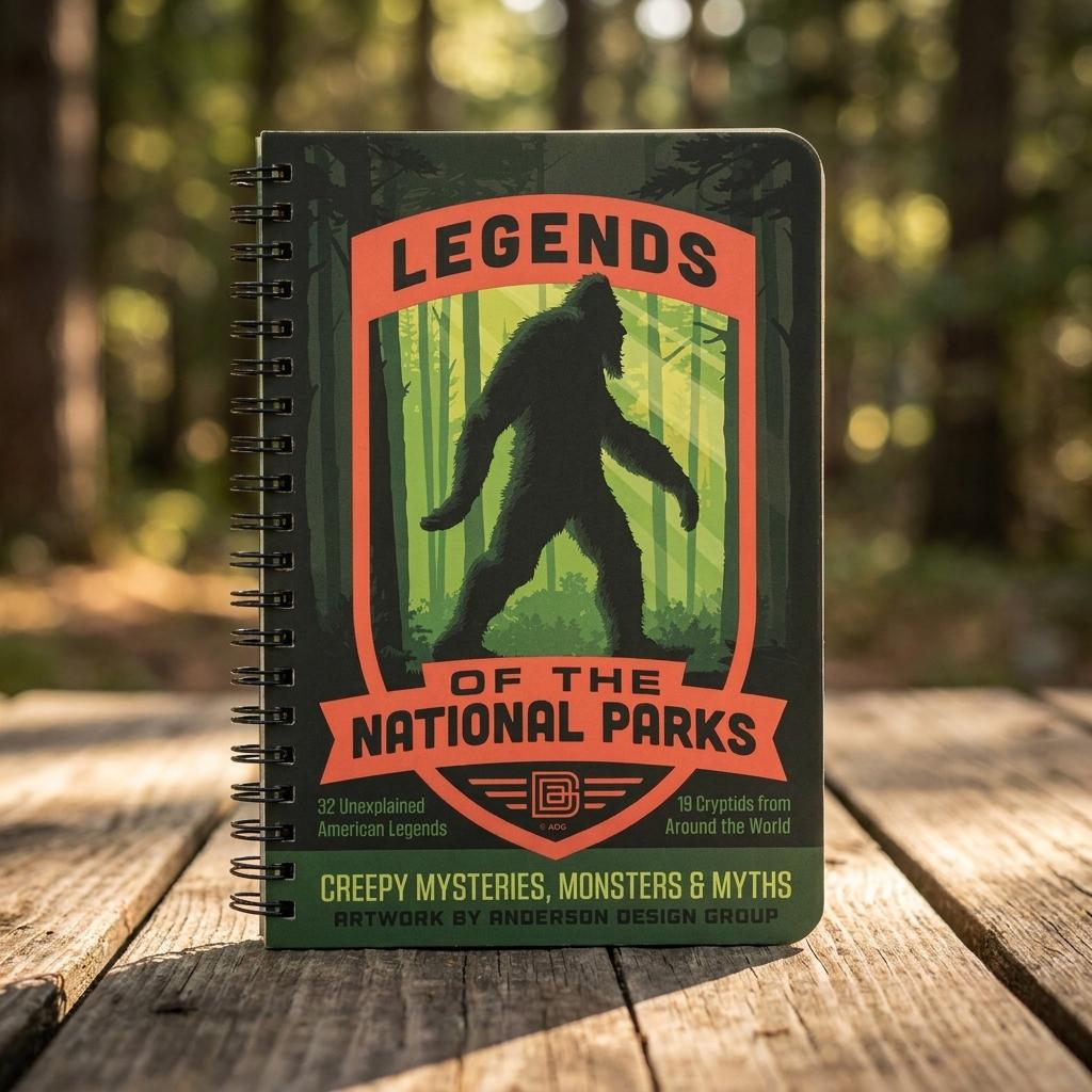 Legends Of The National Parks Cryptid Guide Book Legends Of The National Parks Cryptid Guide Book