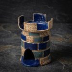 Medieval Castle Handmade Dice Tower 2
