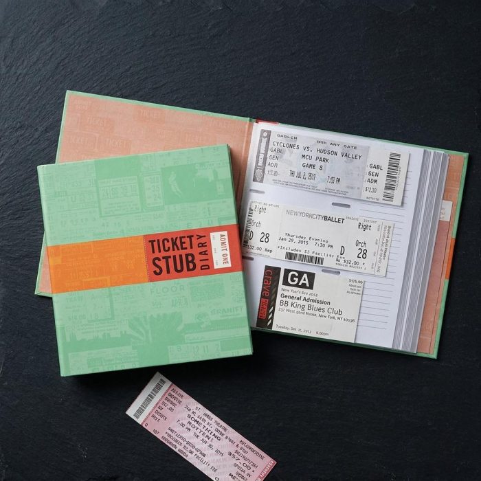 Memory Keeper's Ticket Stub Diary 1