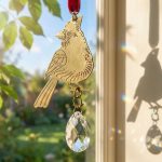 Messenger Of Love Cardinal Suncatcher Ornament 1