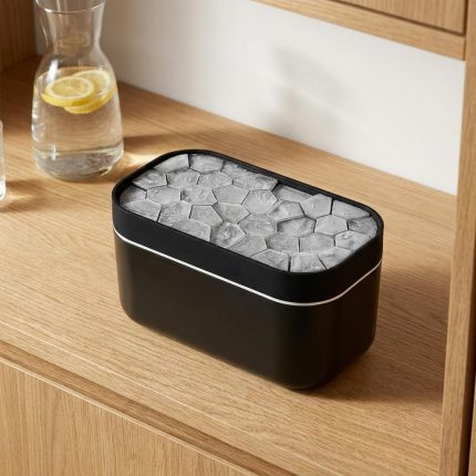 Modern Ice Cube Tray & Storage Bin