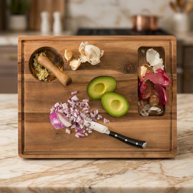 Multifunctional Kitchen Wiz Cut & Prep Board