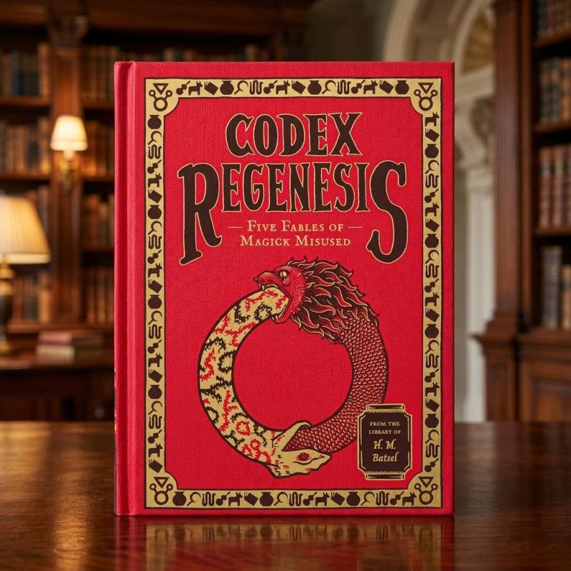 Mystical Codex Regenesis Immersive Riddle Fables Book