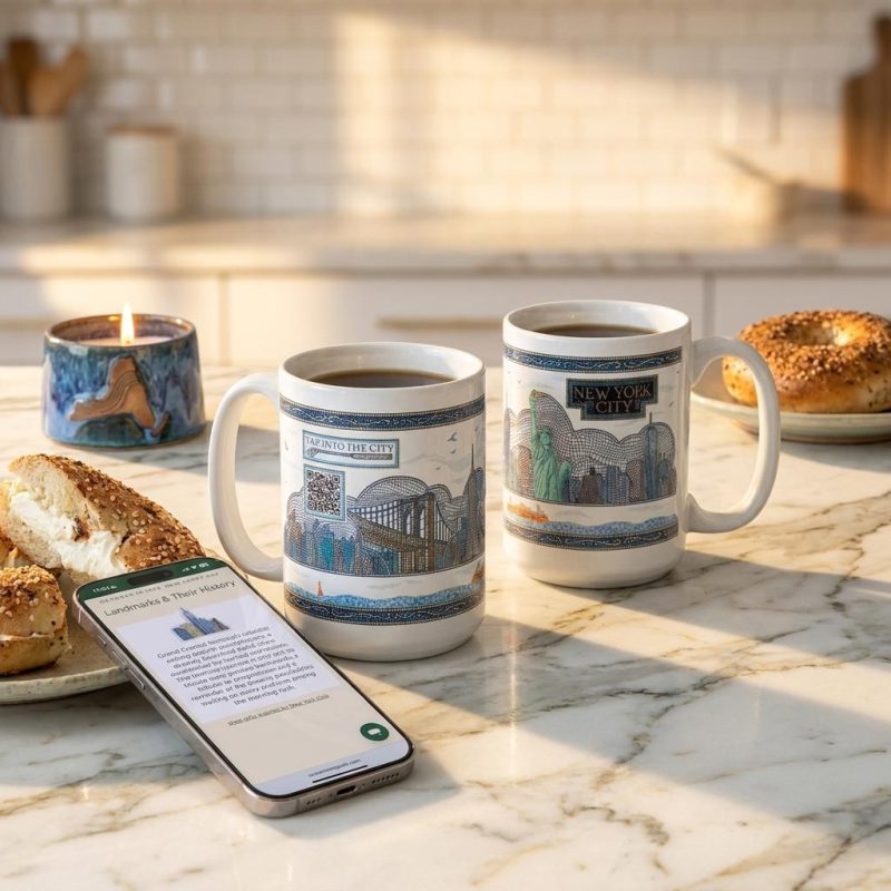 Nyc Interactive Qr Ceramic Mug
