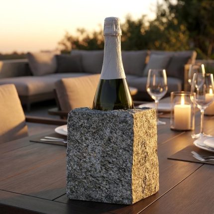 Natural Granite Stone Wine Bottle Chiller