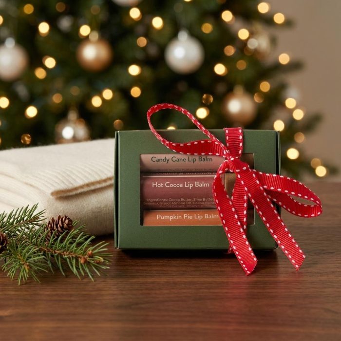 Nourishing Holiday Lip Balm Trio 1