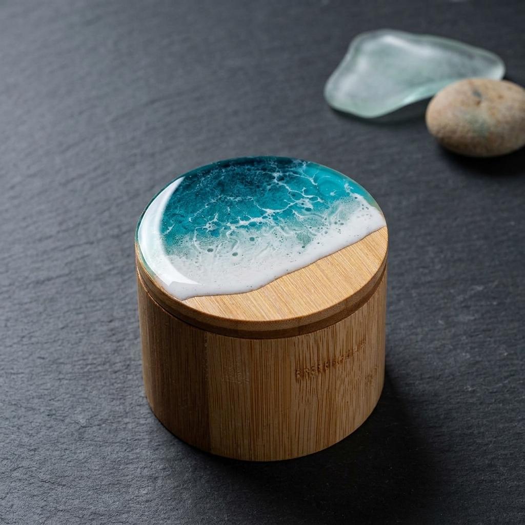 Ocean-inspired Seashore Salt Cellar Ocean-inspired Seashore Salt Cellar
