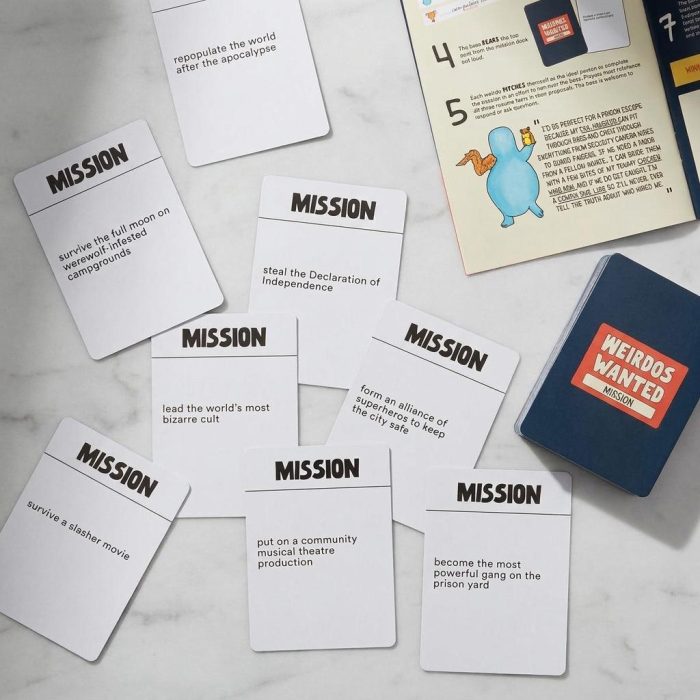 Outrageous Weirdos Wanted Party Game 2