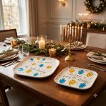 Personalized Hanukkah Plate 1