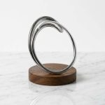 Personalized Stainless Steel Custom Golf Swing Sculpture 1