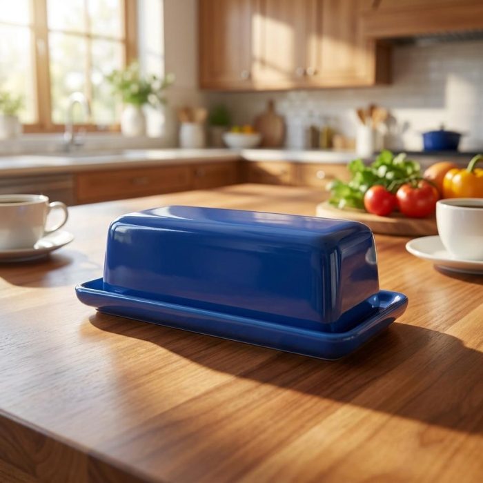 Playful Ceramic Butter Dish 1