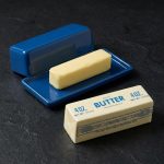Playful Ceramic Butter Dish