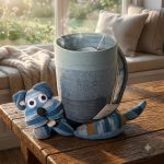 Playful Pup Scented Mug Warming Coaster